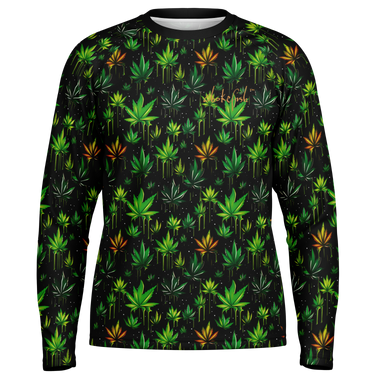 Chokefish™ Long Sleeve Every Day All Weather Cannabis Shirt Men's-007